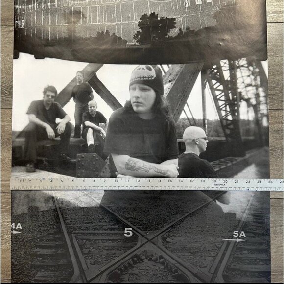 Vintage Stone Sour Y2K Poster Corey Taylor 24X33.5 Hard Rock Metal 2003 - Picture 2 of 3